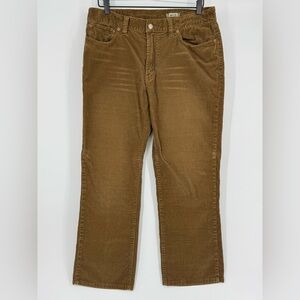 Polo Ralph Lauren Brown Corduroy Bootcut Pants. Size: 34 x 32. Rise: 10 1/2”